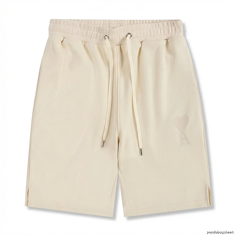 AMI casual style off-white shorts