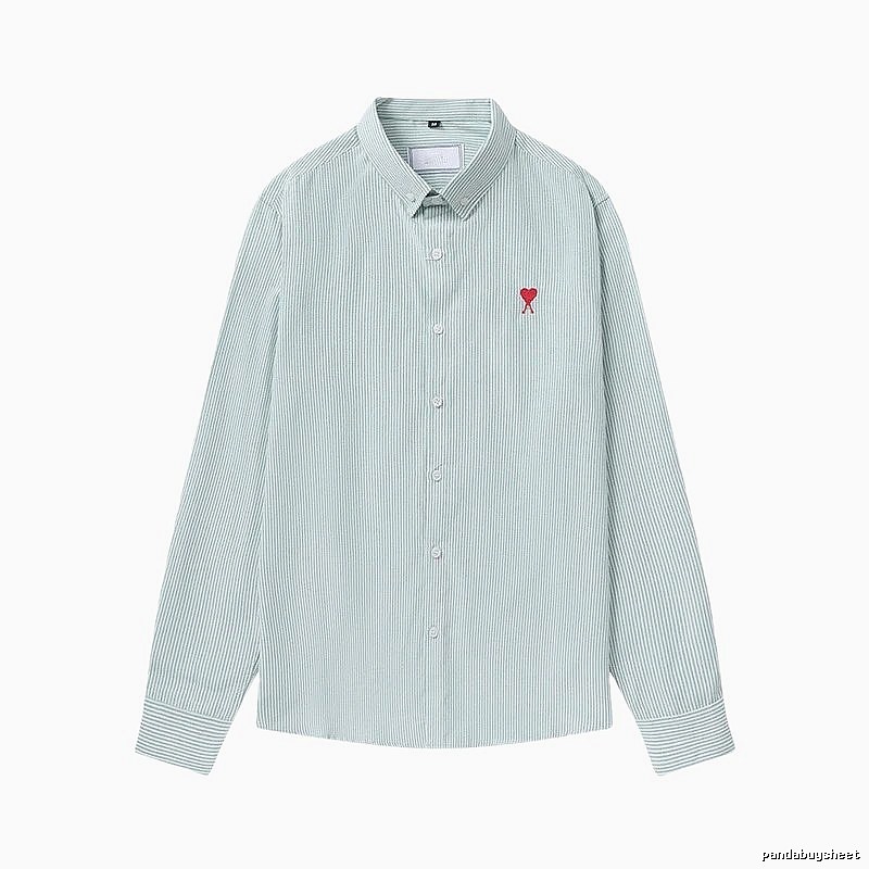 AMI Heart - Shaped Stripe Shirt