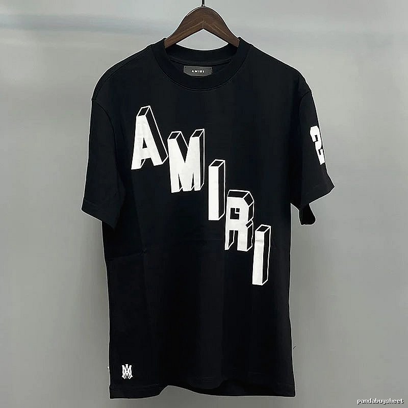 Amiri White Black Records Graphic T-Shirt Smart Casual