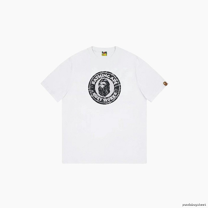 Bape classic retro style white T-shirt