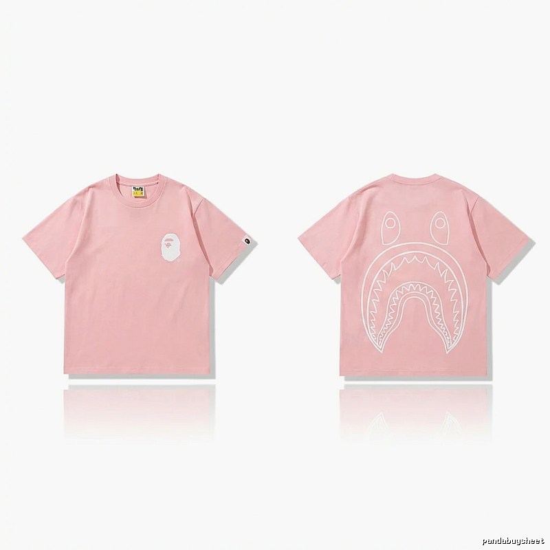 Bape Shark Series Pink T-shirt
