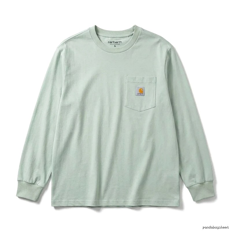 Carhartt basic simple style light green sweatshirt