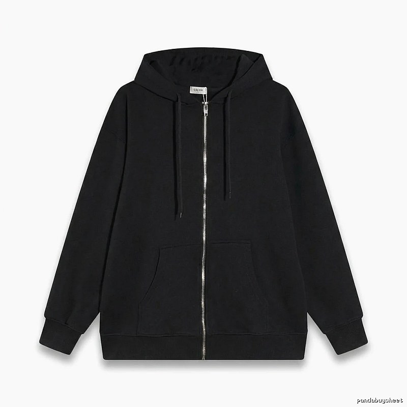 CELINE basic simple black sweatshirt