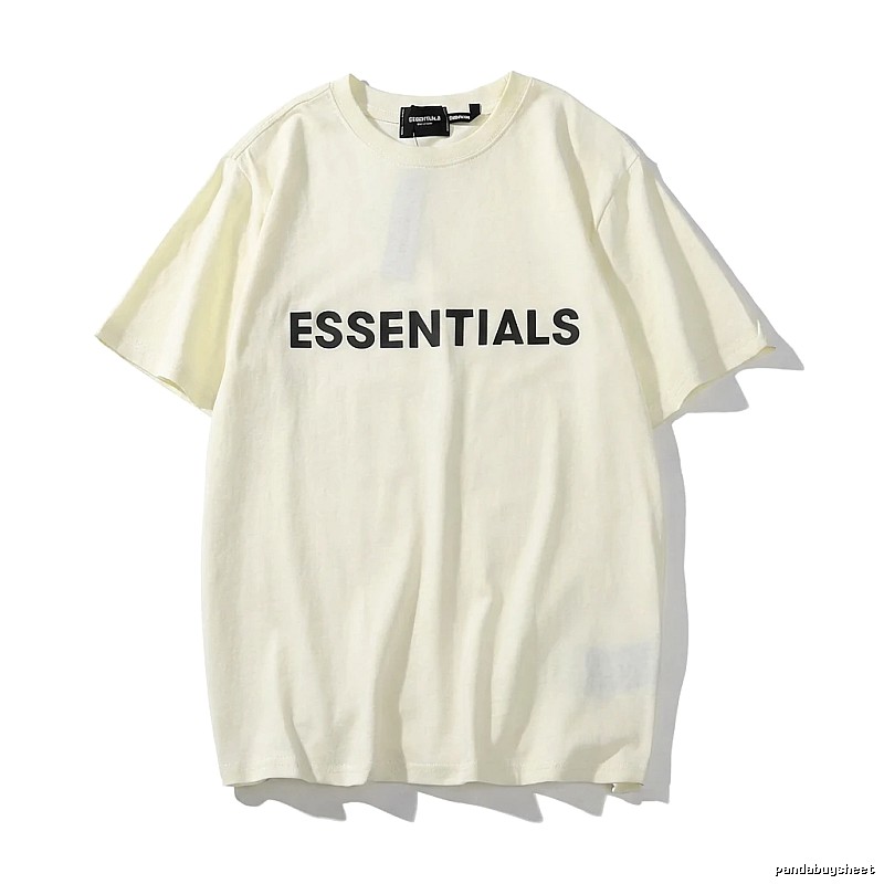 ESSENTIALS Simple White T-shirt
