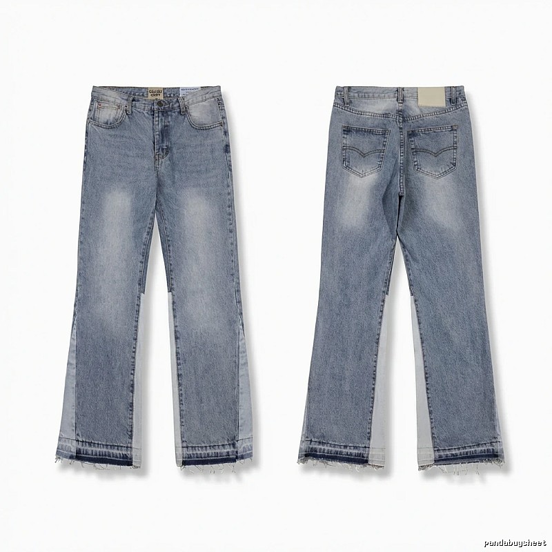 Gallery Dept. Stitched Retro Style Jeans