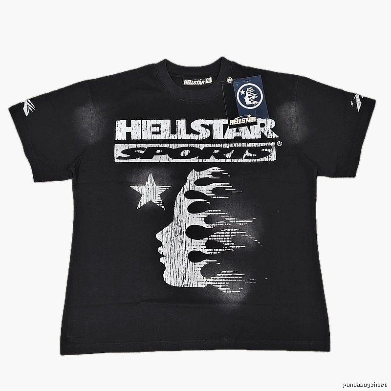 Hellstar Sports Street Style Black Short-sleeve T-shirt