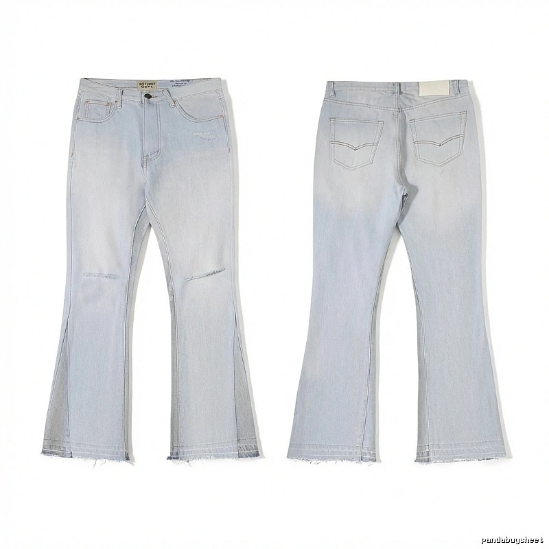 Hole-flared jeans from Gallery Dept.