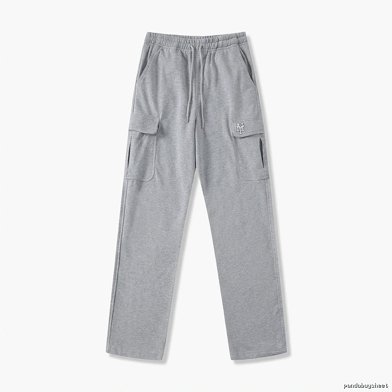 MLB utility-style grey long trousers