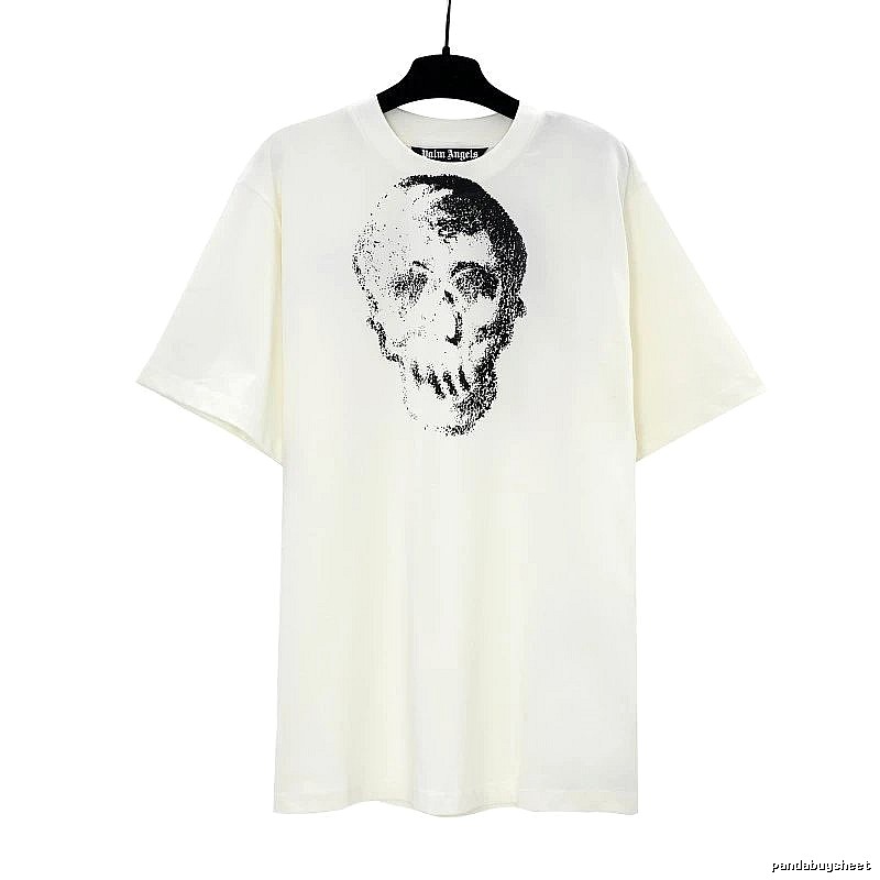 Palm Angels Relaxed Logo T-shirt White Palm Tree with Designer-Inspired Detail