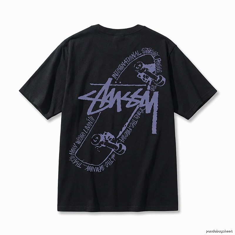 Stussy Skateboarding Series Black T-shirt