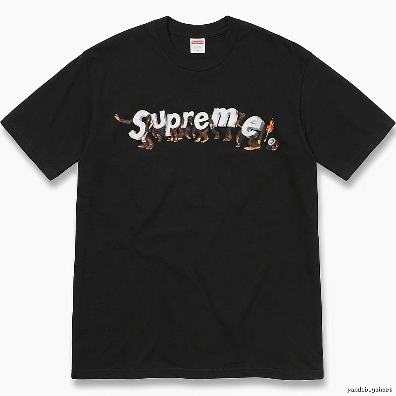 Supreme Ape Series Black T-shirt