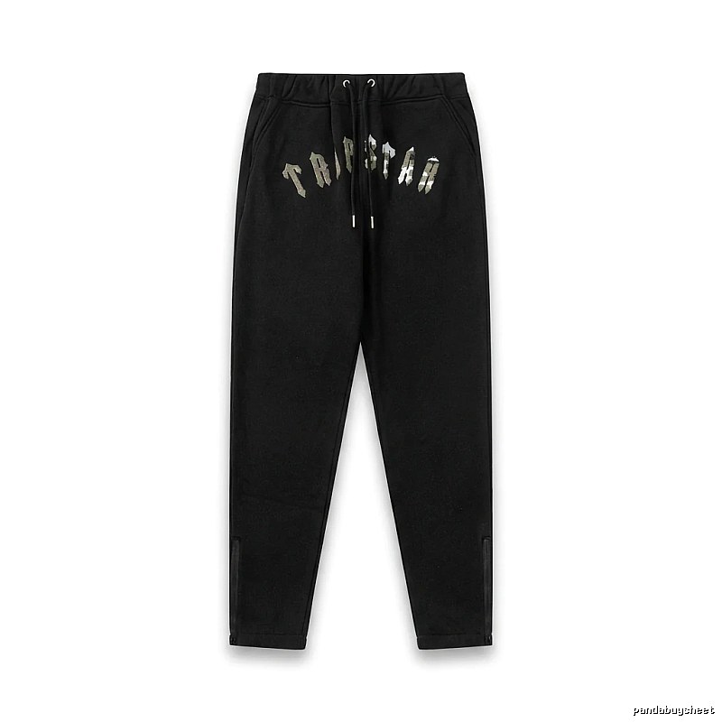 Trapstar Letter Style Black Sweatpants