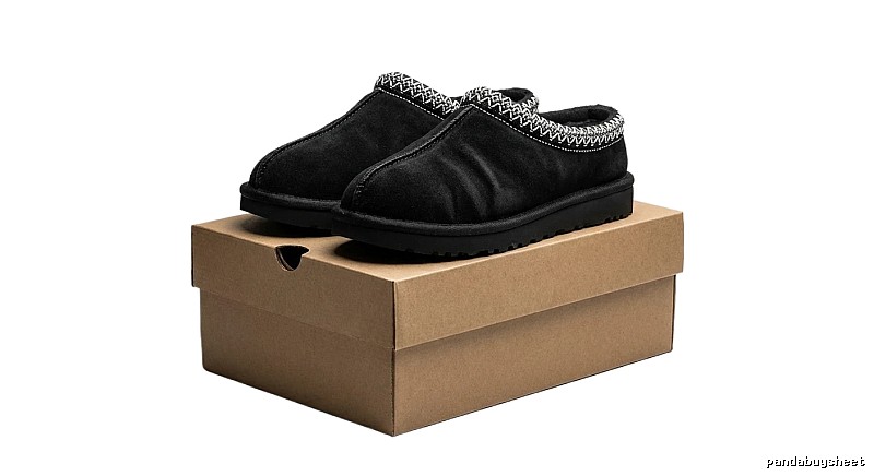 UGG Chain Fashion Style Black Shoes