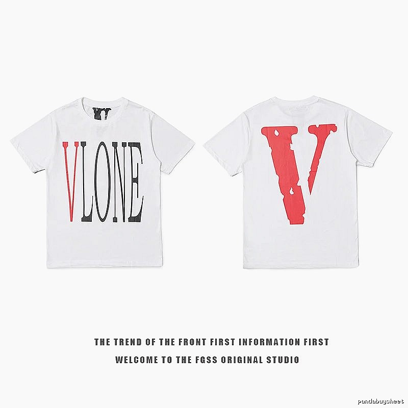 Vlone Sport Logo T-shirt Black Purple Vlone for Collection Drops