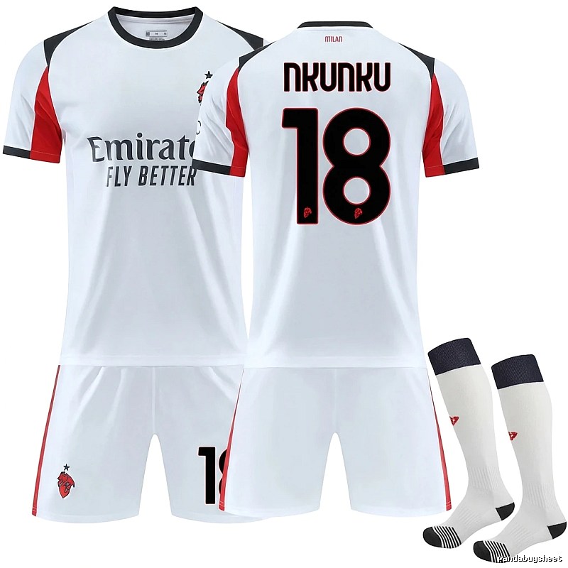 AC Milan No. 18 Player's Jersey Set
