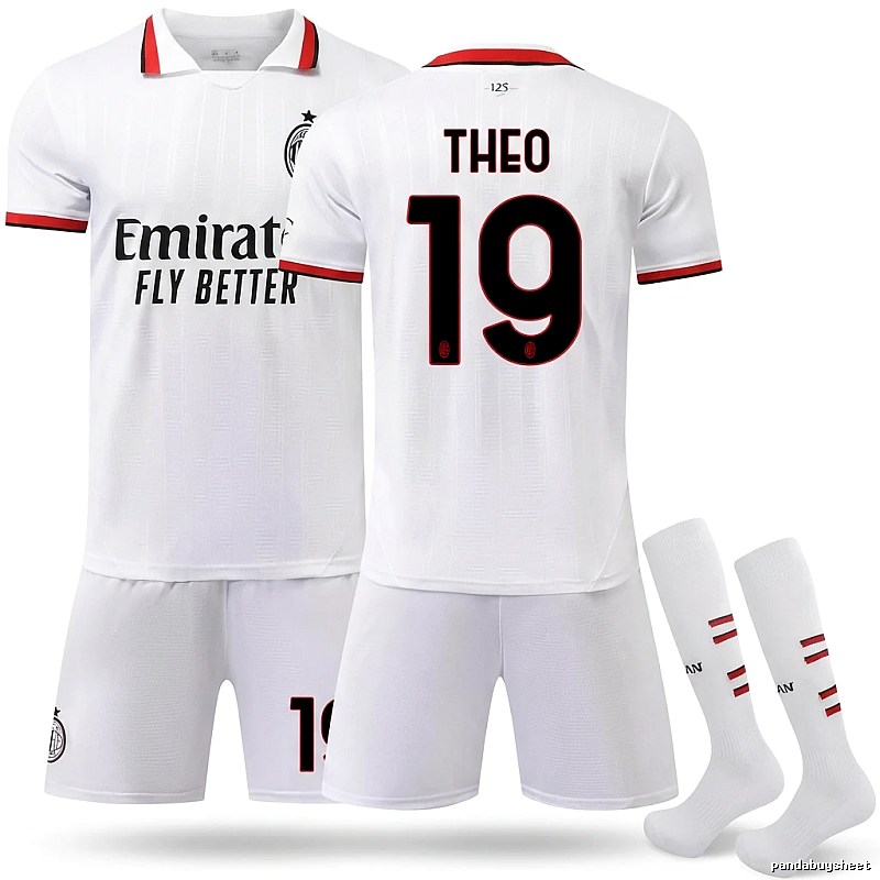 AC Milan Theo series sporty white jersey
