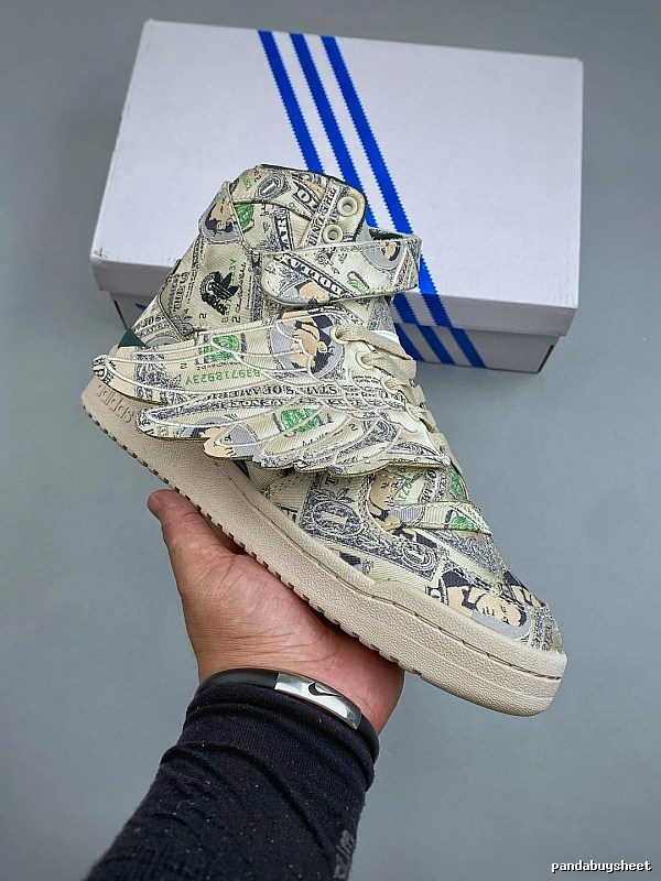 Adidas Statement High-Tops in Graphic Print, Finished with Lace-Up Ankle