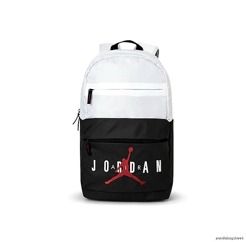 AIR JORDAN Black and White Sports Backpack