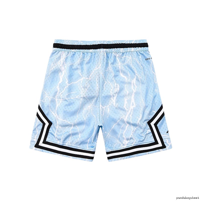 AJ Lightning Pattern Athletic Shorts
