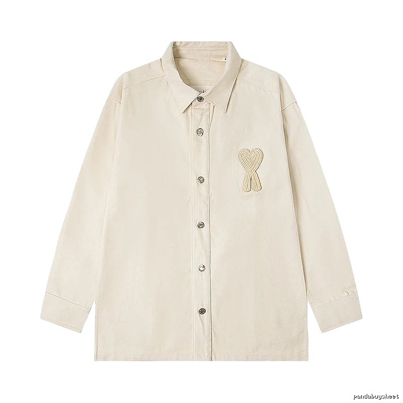 AMI Embroidered Love Style Shirt