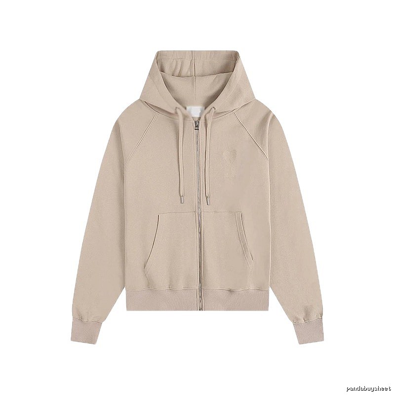 AMI Extremely Complex Style Beige Hoodie