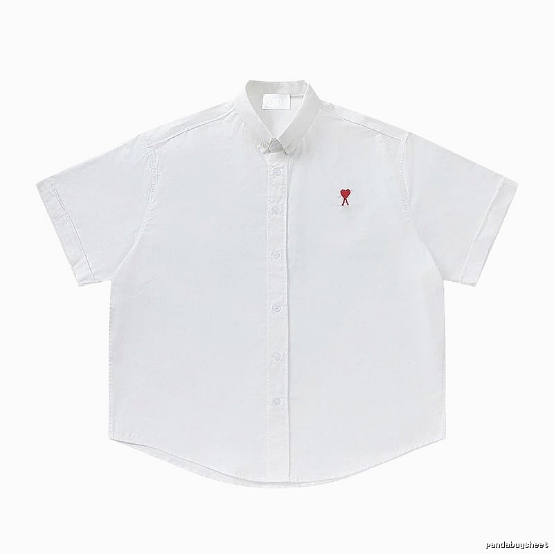 AMI Love Simple White Shirt