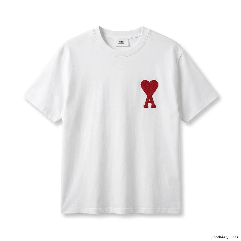 AMI Love Simple White T-shirt