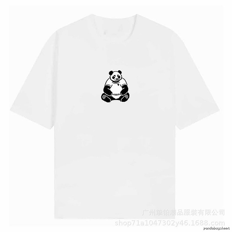 AMI Panda Print Style T-shirt