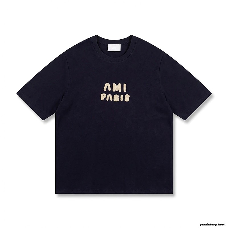 AMI Paris Alphabet Style T-shirt