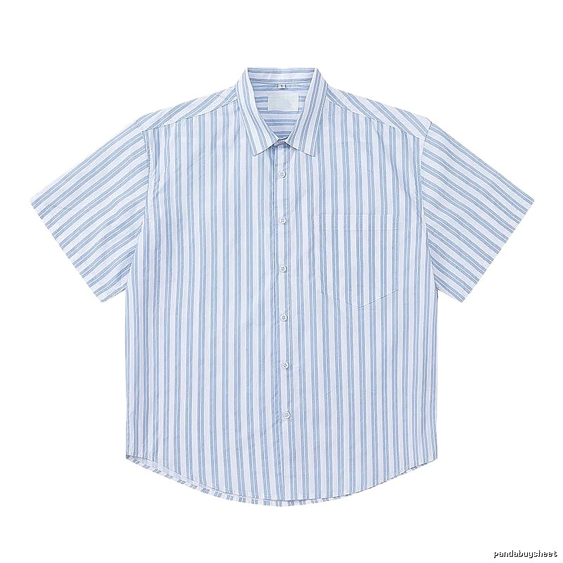 AMI Stripe Minimalist Style Shirt