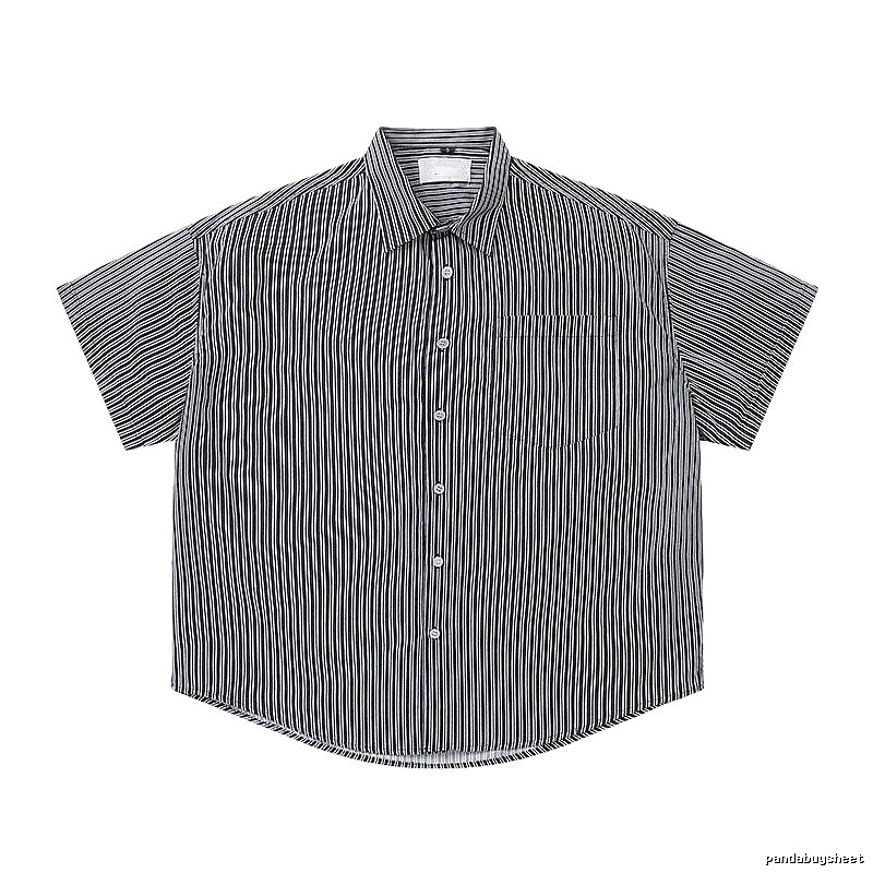 AMI striped retro-style shirt