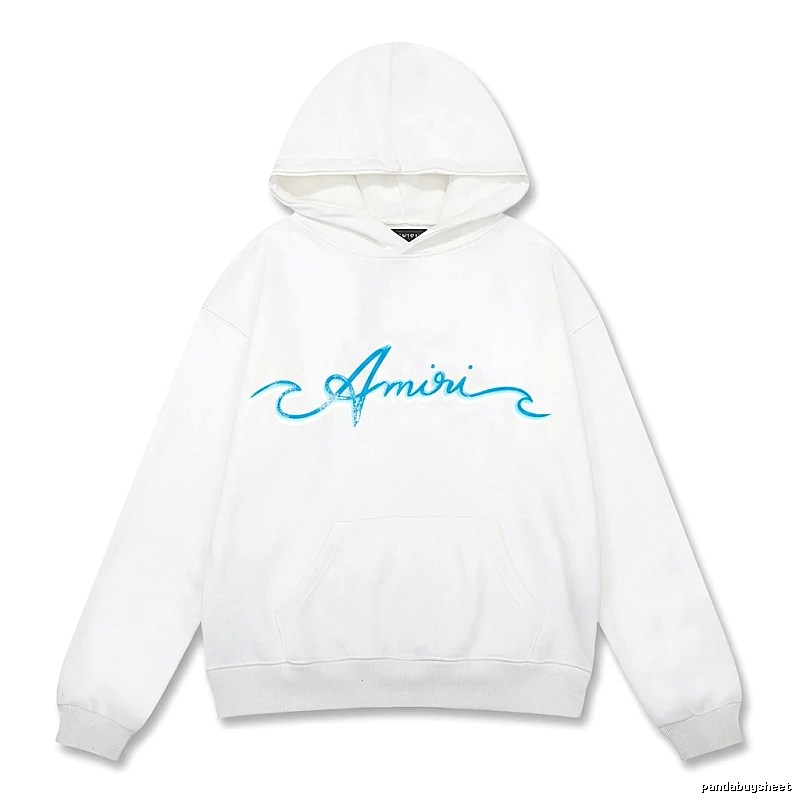 AMIRI Letter Print Hoodie