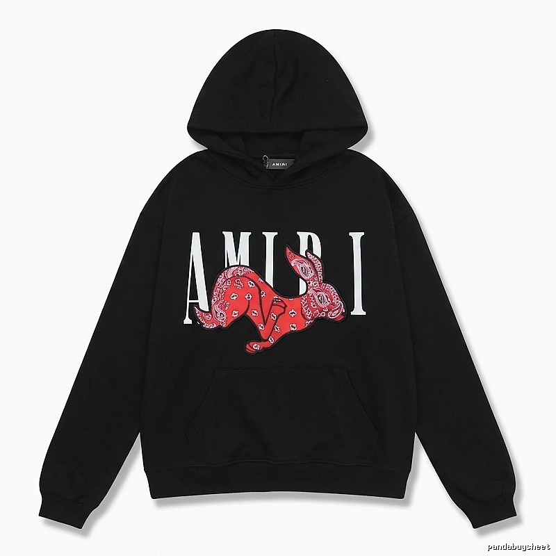 AMIRI Rabbit Print Trendy Brand Sweatshirt