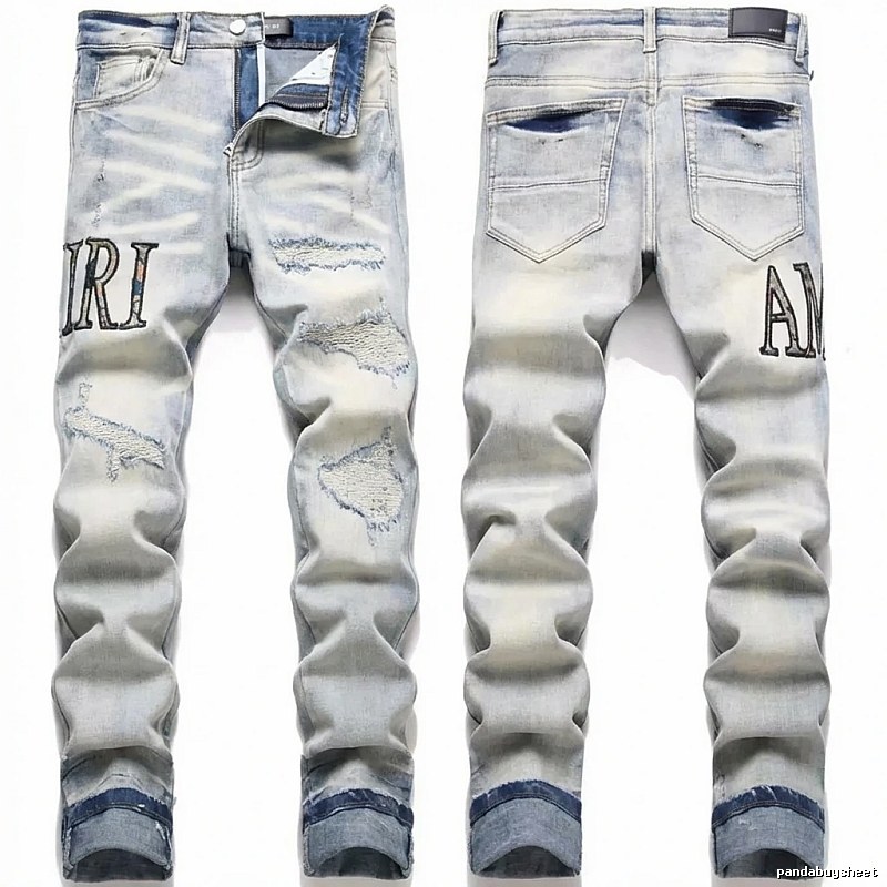 AMIRI Ripped Trendy Brand Jeans