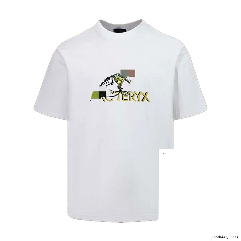 Arc'teryx Dinosaur Print Casual Style White T-Shirt
