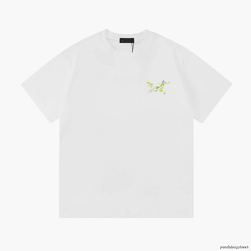 Arc'teryx Floral Print Outdoor Style White T-Shirt