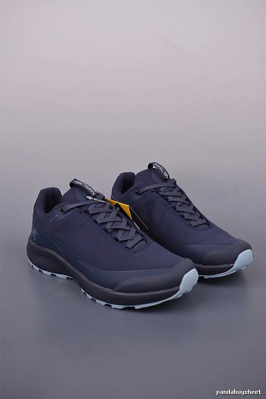 Arc'teryx Navy Blue Trail Sneakers and Treaded Trail Sole