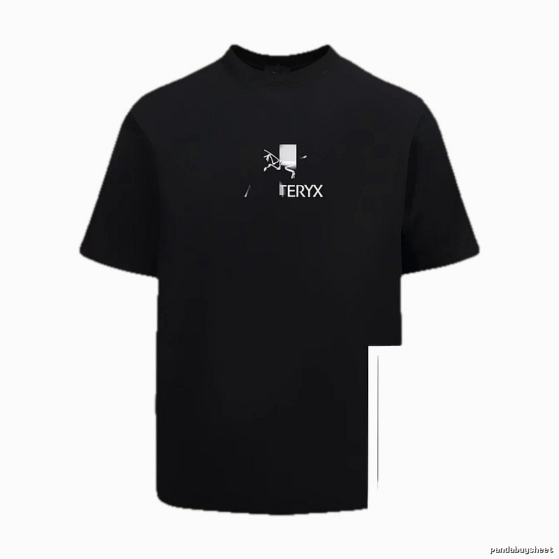 Arc'teryx Printed Street Style Black Short-sleeve T-shirt