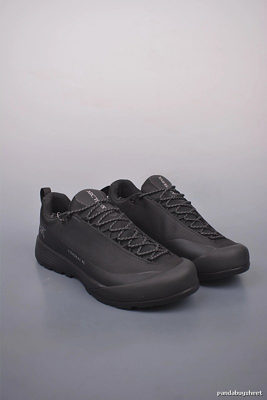 Arc'teryx Trail Sneakers, Technical Upper in Black