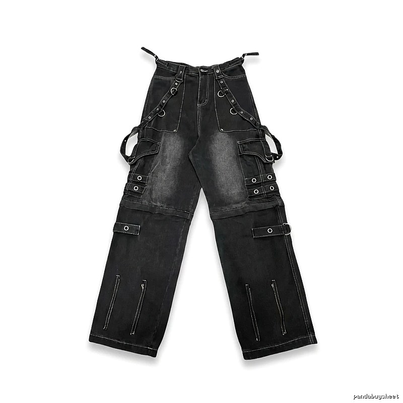 Balenciaga dark workwear style jeans