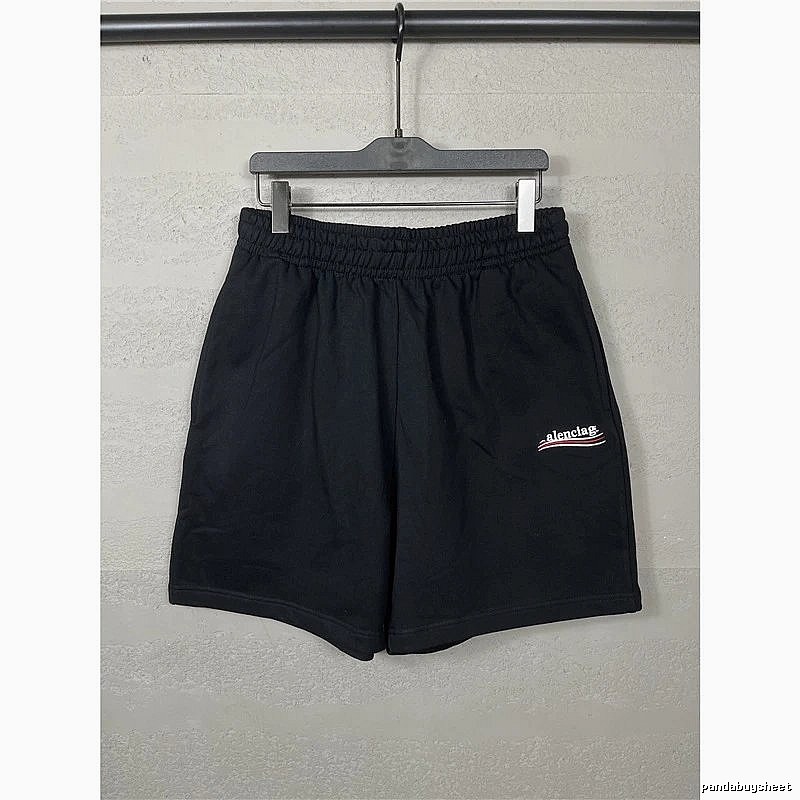 Balenciaga sporty black shorts