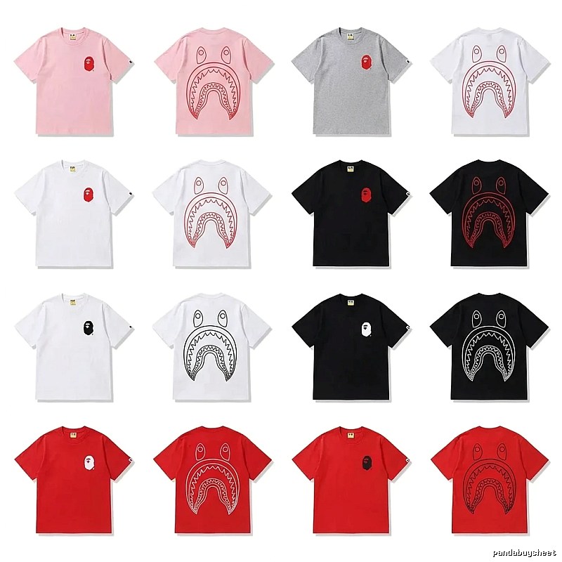 Bape Shark Series Trendy Brand T-shirts