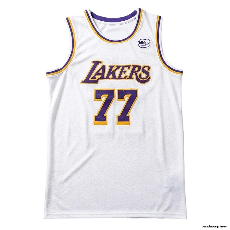 Bibigo Doncic-style white jersey