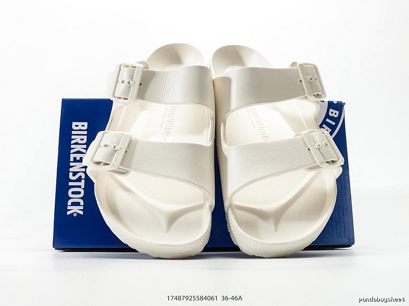 BIRKENSTOCK Arizona Casual White Slide Sandals