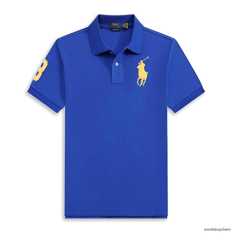 Blue polo shirts of Ralph Lauren Polo series