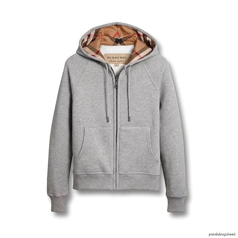 Burberry checkered retro grey sweatshirt