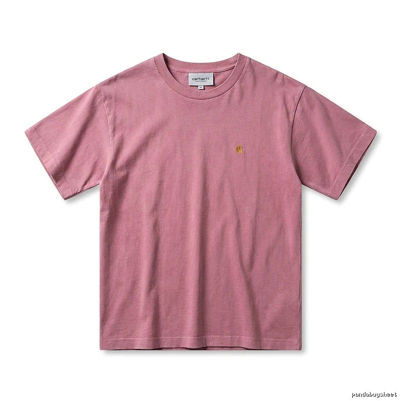 Carhartt basic simple style pink T-shirt