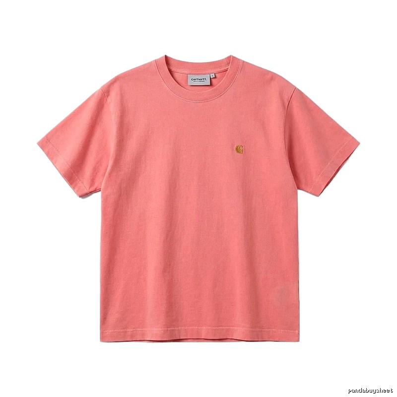 Carhartt Classic Simple Style Pink T-shirt
