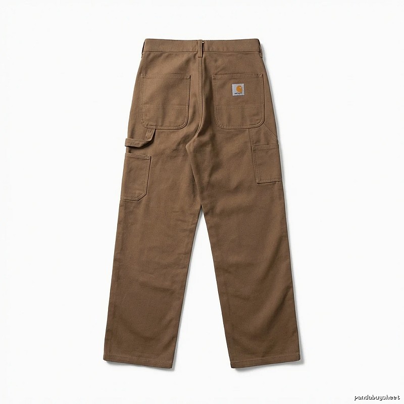 Carhartt workwear style khaki long pants