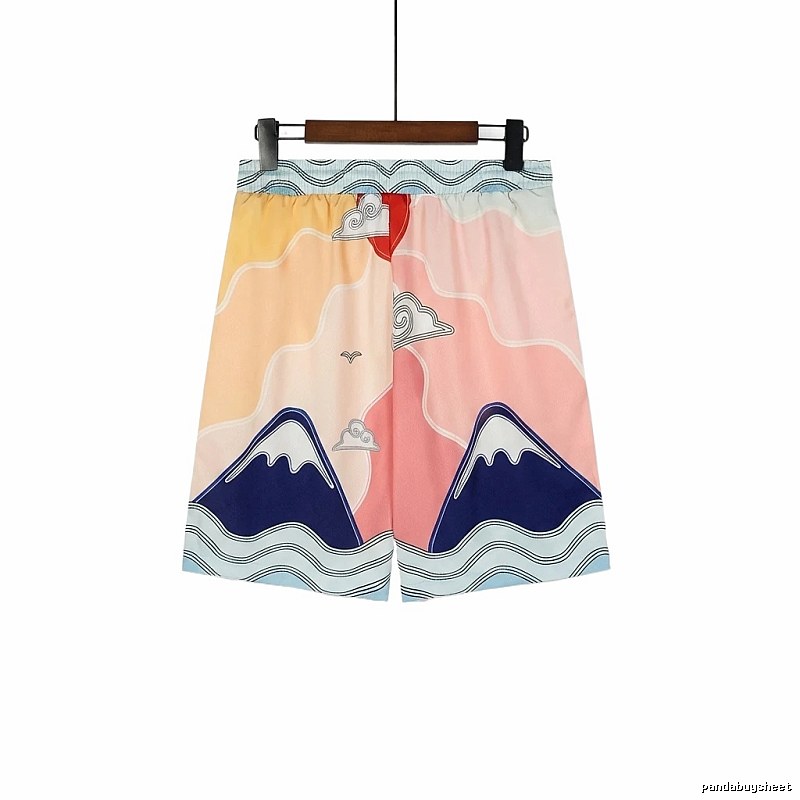 Casablanca Japanese-style and wind colorful shorts